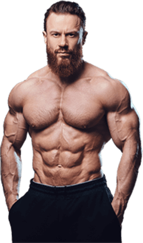 Muscle man used GenF20 Plus Human Growth Hormone